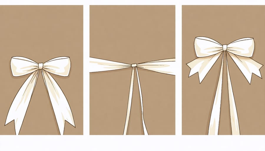 Instructions for creating a beautiful and professional-looking gift bow