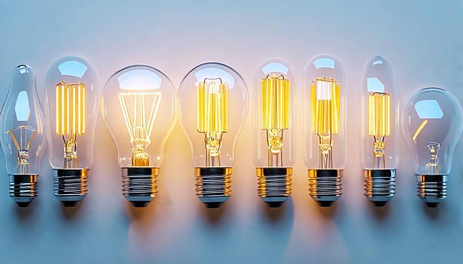 Collection of energy-efficient LED light bulbs