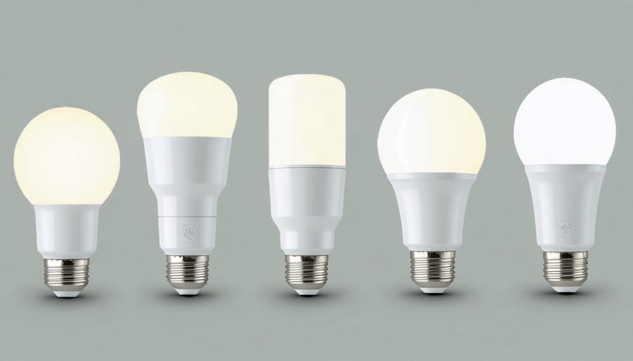 Assortment of energy-efficient LED lighting options for the home