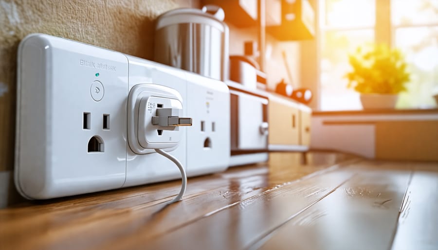 Smart plug controlling energy usage of appliances and electronics