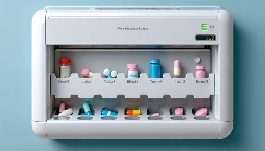 Automatic pill dispenser for managing medications