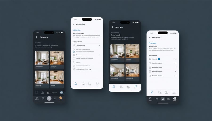 Screenshot of JARVIS smart home control interface with customization options